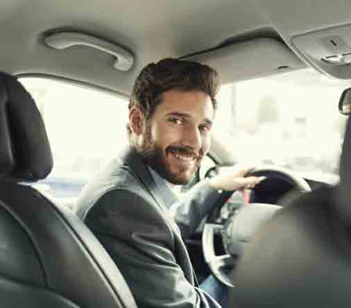 Smiling Driver